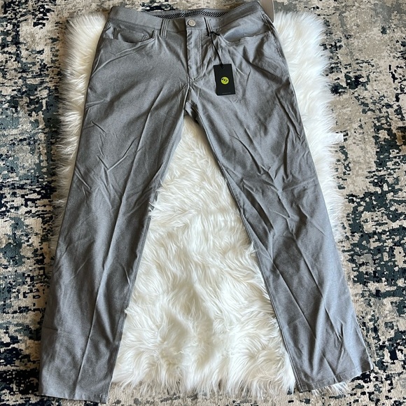 🆕 Bonobos Golf Pants Mens 31x30 Slim Fit Gray - Picture 10 of 11